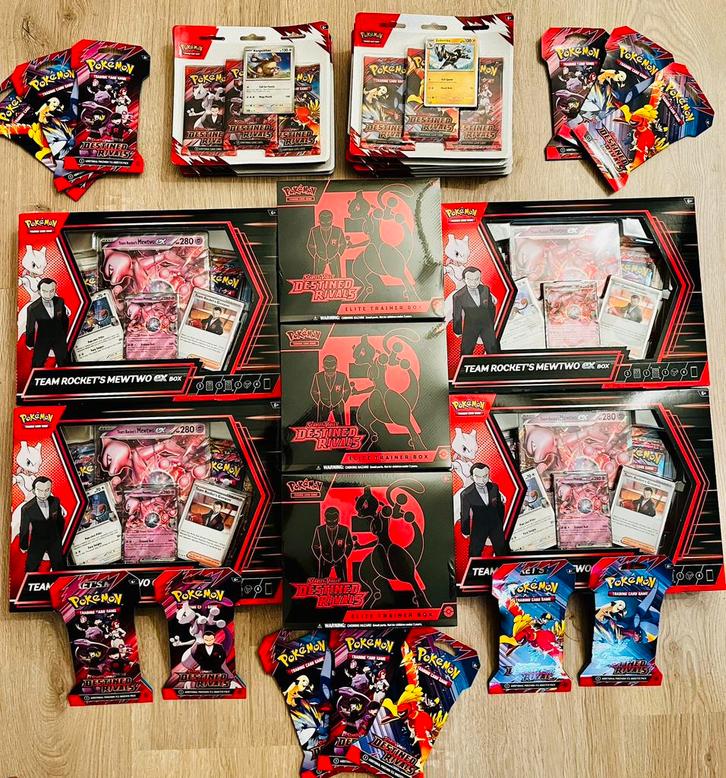 Sealed Pokémon collectie (151, Destined Rivals, Prismatic…), Hobby en Vrije tijd, Verzamelkaartspellen | Pokémon, Nieuw, Boosterbox