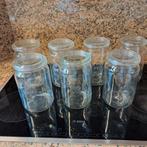 7 steriliseerbokalen met deksel, Maison & Meubles, Enlèvement ou Envoi, Utilisé