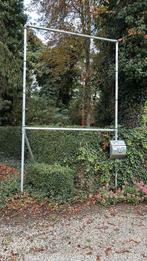Inox frame reclamebord, Ophalen, Gebruikt, Reclamebord
