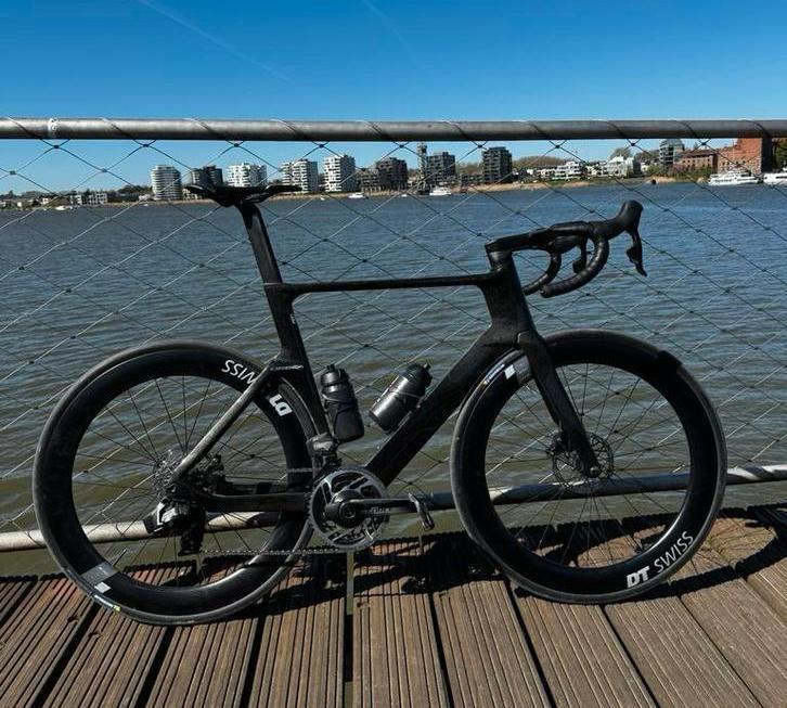 Orbea Orca Aero 57L (58), Fietsen en Brommers, Elektrische fietsen, Zo goed als nieuw, Ophalen