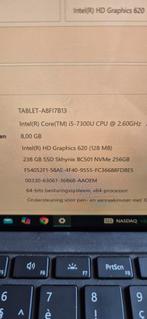 Surface pro 5 met keyboard (i5 8gb 256ssd), Computers en Software, Ophalen, Zo goed als nieuw
