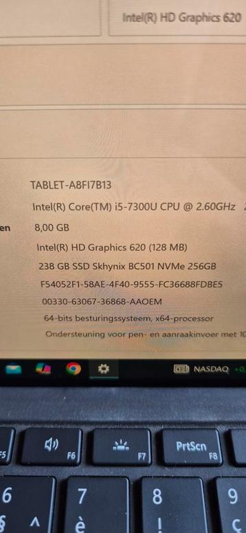 Surface Pro 5 avec clavier (i5 8 Go 256 SSD), Enlèvement, Comme neuf