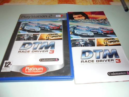 Playstation 2 DTM Race Driver 3 (orig-compleet), Consoles de jeu & Jeux vidéo, Jeux | Sony PlayStation 2, Utilisé, Course et Pilotage