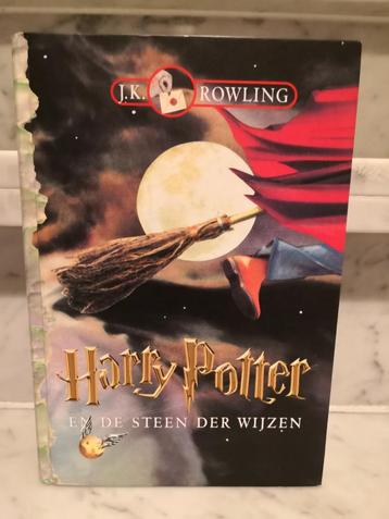 Hardcover boek - harry potter en de steen der wijzen 