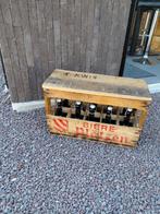 Vintage salontafel  van oude bierkrat 1959., Ophalen of Verzenden, Zo goed als nieuw