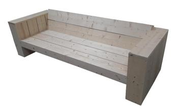 Loungebank steigerhout bouwpakket