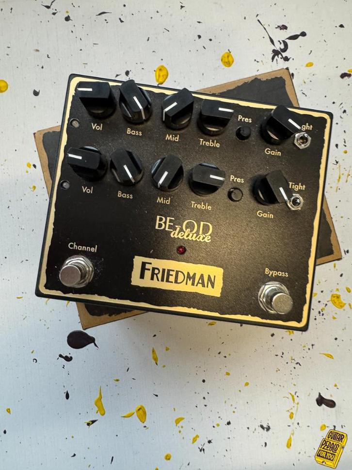 Friedman BE-OD Deluxe Overdrive, Muziek en Instrumenten, Effecten, Zo goed als nieuw, Distortion, Overdrive of Fuzz, Ophalen of Verzenden