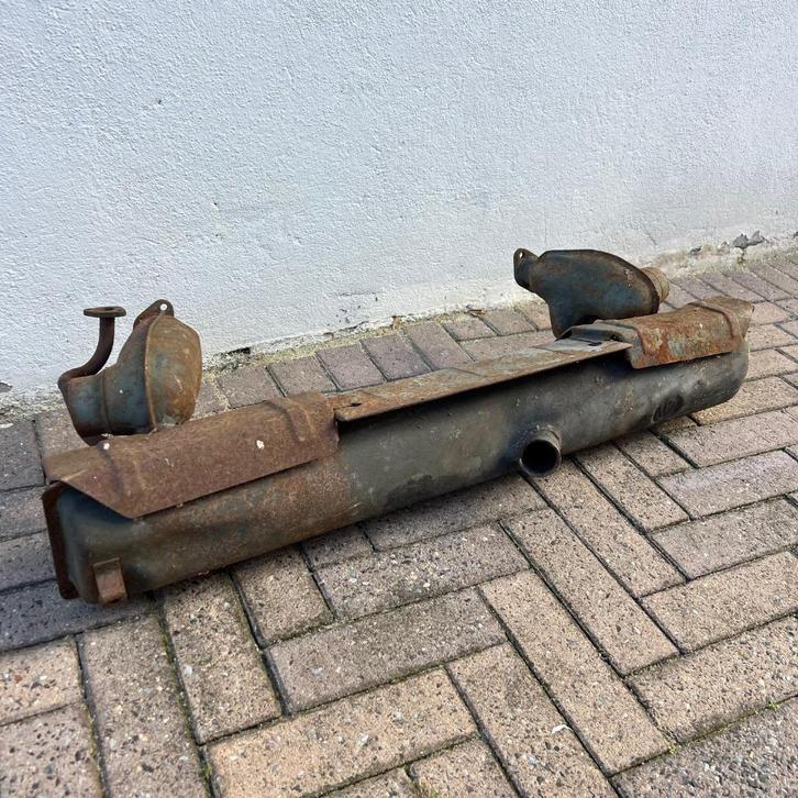 VW Type 3 34 originele uitlaat 61 & yngr enkele carburateur, Auto diversen, Auto-accessoires, Gebruikt, Verzenden
