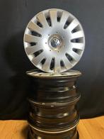 Stalen velgenset Volkswagen 5x112 + Wieldoppen 16inch, Auto-onderdelen, Ophalen, Gebruikt, Personenwagen, Velg(en)