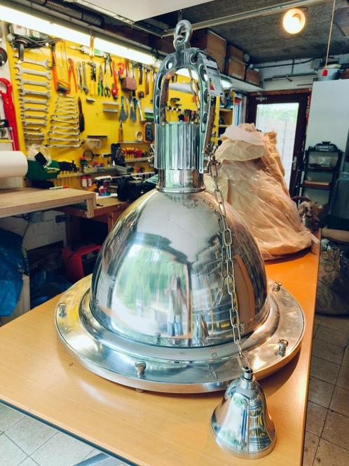 3 X NIEUWE INDUSTRIËLE HANGLAMP - GROTE COLMORE DESIGNLAMP, Huis en Inrichting, Lampen | Hanglampen, Nieuw, 75 cm of meer, Metaal