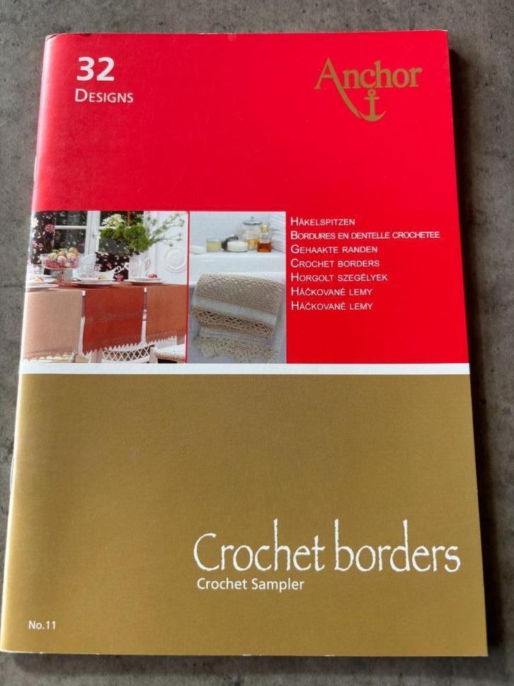 ANCHOR Crochet Borders, Hobby en Vrije tijd, Breien en Haken, Nieuw, Haken, Patroon of Boek, Ophalen of Verzenden
