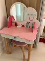 Makeup en kaptafel met krukje Janod, Enlèvement, Utilisé, Meuble ou Kitchenette