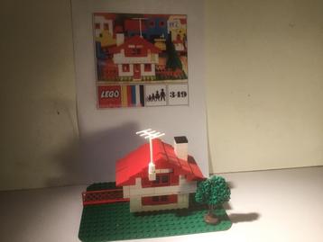 Lego set 349-1 zwitsers chalet uit 1971 beschikbaar voor biedingen