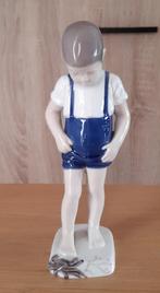 B&G jongen met krab, Ophalen