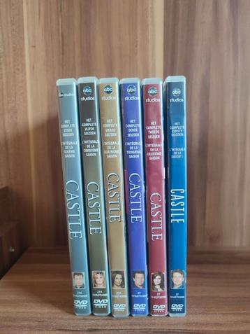 Castle dvds seizoen 1 t.e.m. 6 beschikbaar voor biedingen
