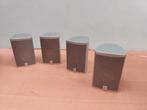 4 canton speakers (cd10)  met muurbeugels, Audio, Tv en Foto, Luidsprekerboxen, Zo goed als nieuw, 60 tot 120 watt, Front, Rear of Stereo speakers
