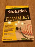 Boek: statistiek voor dummies, Ophalen, Gelezen, Hogeschool