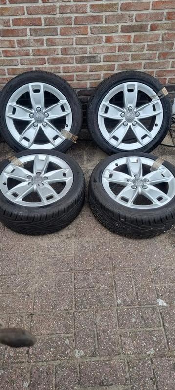 Jantes Audi A3 8V 17" avec de bons pneus, Enlèvement, Pneu(s)
