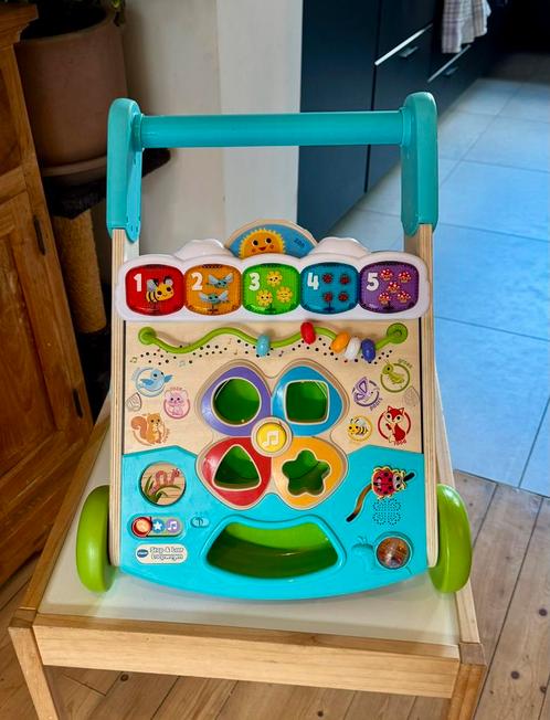 Stap & Leer loopwagen Vtech, Kinderen en Baby's, Speelgoed | Vtech, Zo goed als nieuw, 6 maanden tot 2 jaar, Ophalen