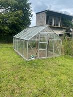 Serre + watertank, Tuin en Terras, Kassen, Ophalen, Gebruikt, Kweekkas, Glas