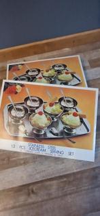 Coupes à glaces, Ophalen, Nieuw, Overige materialen, Compleet servies