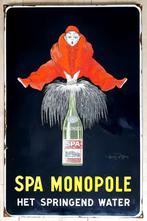 Enamel Spa Monopole/ Citron/Orangina recherché. 10000 euros , Enlèvement, Utilisé, Panneau publicitaire