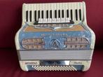 Italiaanse Accordiola Butterfly accordeon . 80 bas . Top ., Muziek en Instrumenten, Gebruikt, 80-bas, Accordiola, Met riemen