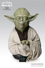 XMAS DEAL Star Wars Sideshow life size Yoda signed, Enlèvement, Comme neuf, Statue ou Buste