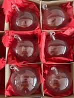 6 boules de Noël en verre transparent, Divers, Enlèvement ou Envoi, Comme neuf