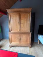 Antieken kast en 4 stoelen, Antiek en Kunst, Antiek | Meubels | Kasten, Ophalen