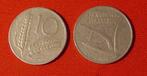 Muntstuk van 10 lire van 1954, Ophalen of Verzenden, Italië, Losse munt