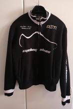Zwarte sportieve warme sweatervest met rits, maat M, Ophalen of Verzenden, Zo goed als nieuw, Maat 48/50 (M)