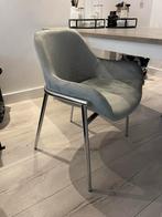 Prachtige grijs zilveren Eric Kuster stoelen nieuw in doos, Huis en Inrichting, Ophalen, Nieuw, Grijs