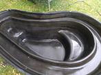 Plastic polyester vijver, Ophalen