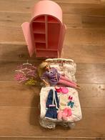 Barbie slaapkamer / badkamer set inclusief accessoires, Kinderen en Baby's, Gebruikt, Ophalen of Verzenden, Barbie