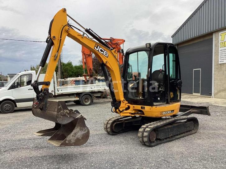JCB 8030 ZTS Minigraafmachine - 2010 - 2.288 uur, Zakelijke goederen, Machines en Bouw | Kranen en Graafmachines, Wiellader of Shovel