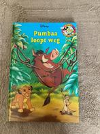 Boekje Disney Boekenclub : Pumbaa loopt weg. zo goed als nie, Livres, Livres pour enfants | 4 ans et plus, Comme neuf, Disney