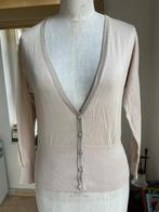 Cardigan Rose Nacré, taille S, Enlèvement ou Envoi, Taille 36 (S), Beige