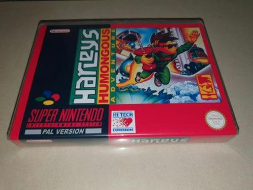 Harley's Humongous Adventure SNES Game Case, Consoles de jeu & Jeux vidéo, Jeux | Nintendo Super NES, Comme neuf, Envoi