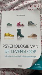 Pol Craeynest - Psychologie van de levensloop, Boeken, Pol Craeynest, Ontwikkelingspsychologie, Ophalen