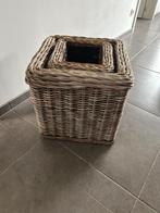 Rieten bloempotten, Ophalen, Overige materialen, Gebruikt, Vierkant