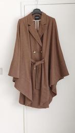 Natan mantel/Cape bruin, Kleding | Dames, Jassen | Winter, Bruin, Maat 42/44 (L), Ophalen of Verzenden, Zo goed als nieuw