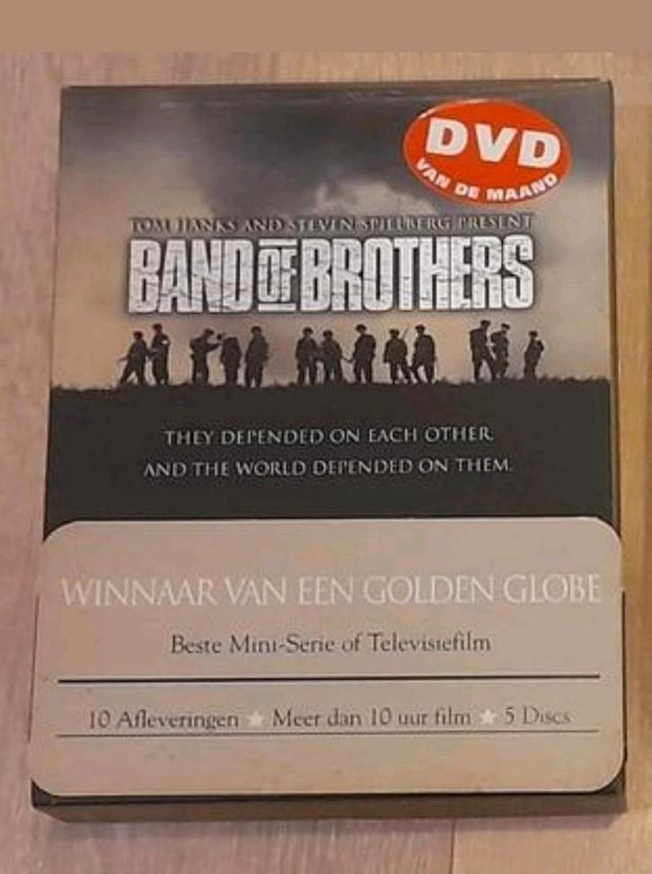 Dvd-box Band of brothers, Cd's en Dvd's, Dvd's | Tv en Series, Zo goed als nieuw, Actie en Avontuur, Boxset, Vanaf 12 jaar, Ophalen of Verzenden
