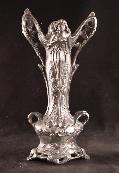 Paar Art Nouveau siervazen, Antiek en Kunst, Antiek | Vazen, Verzenden