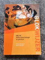Cel IV: Moleculaire Biologie en Genetica, Boeken, Ophalen, Gelezen, Acco, Natuurwetenschap