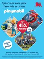 PLAYMOBIL - 6 spaarzegels DELHAIZE, Overige supermarkten, Ophalen