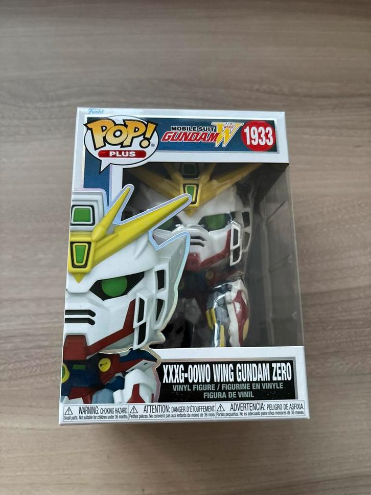 XXXG-00W0 Wing Gundam Hero #1933 Funko Pop Plus Gundam, Verzamelen, Poppetjes en Figuurtjes, Zo goed als nieuw, Ophalen of Verzenden