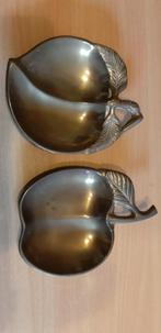 2 koperen schaaltjes in appelvorm, Ophalen of Verzenden