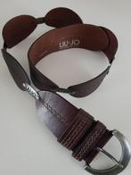 donkerbruine ceintuur broeksriem Liu Jo small, Kleding | Dames, Riemen en Ceinturen, 80 tot 90 cm, Liu Jo, Echt leder, Heupriem