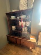 Vintage vitrinekast, Huis en Inrichting, Kasten | Vitrinekasten, Ophalen